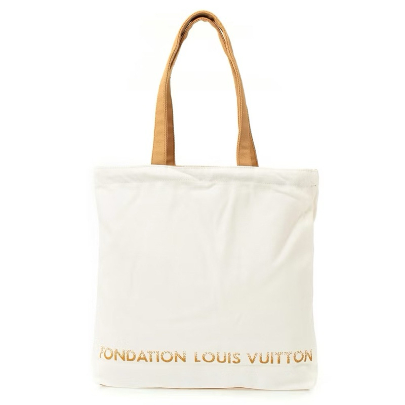 全新新Louis Vuitton LV 限量版博物館基金會帆布袋