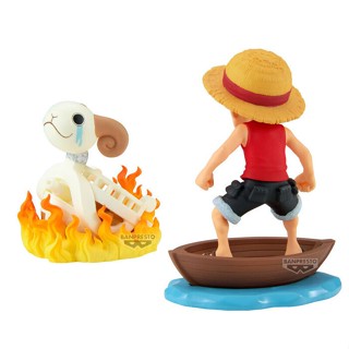 BANPRESTO 景品 航海王 WCF LOG STORIES 蒙其·D·魯夫＆梅利號 東海模型
