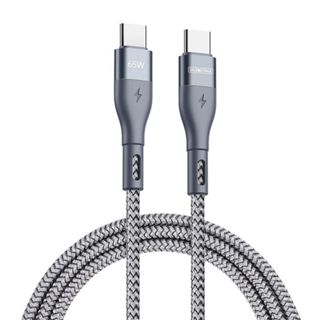 魔力強【DUZZONA 65W PD編織數據線】USB-C TO USB-C 充電線 Type-C 傳輸線 三種長度
