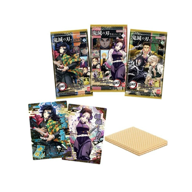 萬代 bandai 鬼滅之刃 第九彈卡牌 食玩 威化餅 盲盒