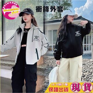 SHOWSHOP⭐️現貨在臺⭐️秋冬女童新款風衣外套 女童外套 高品質款 兒童春秋外套 中大女童防風外套 女童連帽外套
