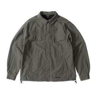 Marmot Mountain Sherpa 男款刷毛防風襯衫外套 TSAMS055-J027 卡其綠