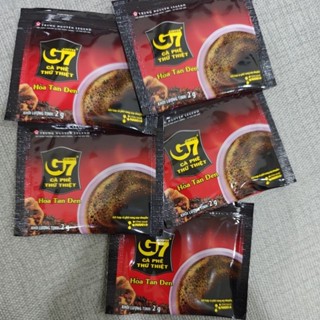 G7黑咖啡 3小包試喝價 2g/包 越南 G7 咖啡 第一品牌 G7黑咖啡 ( 無糖、無奶精 )