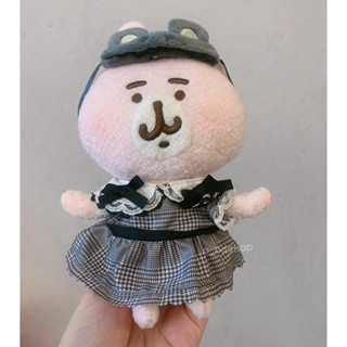 Sanrio 三麗鷗 娃衣 配件 黑色 小熊 蝴蝶結 格子 絨毛 娃娃 玩偶 布偶 15cm 20cm 適合 現貨
