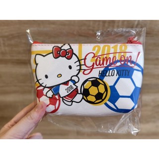 全新現貨 正版 Hello Kitty 凱蒂貓 2018 足球 零錢包