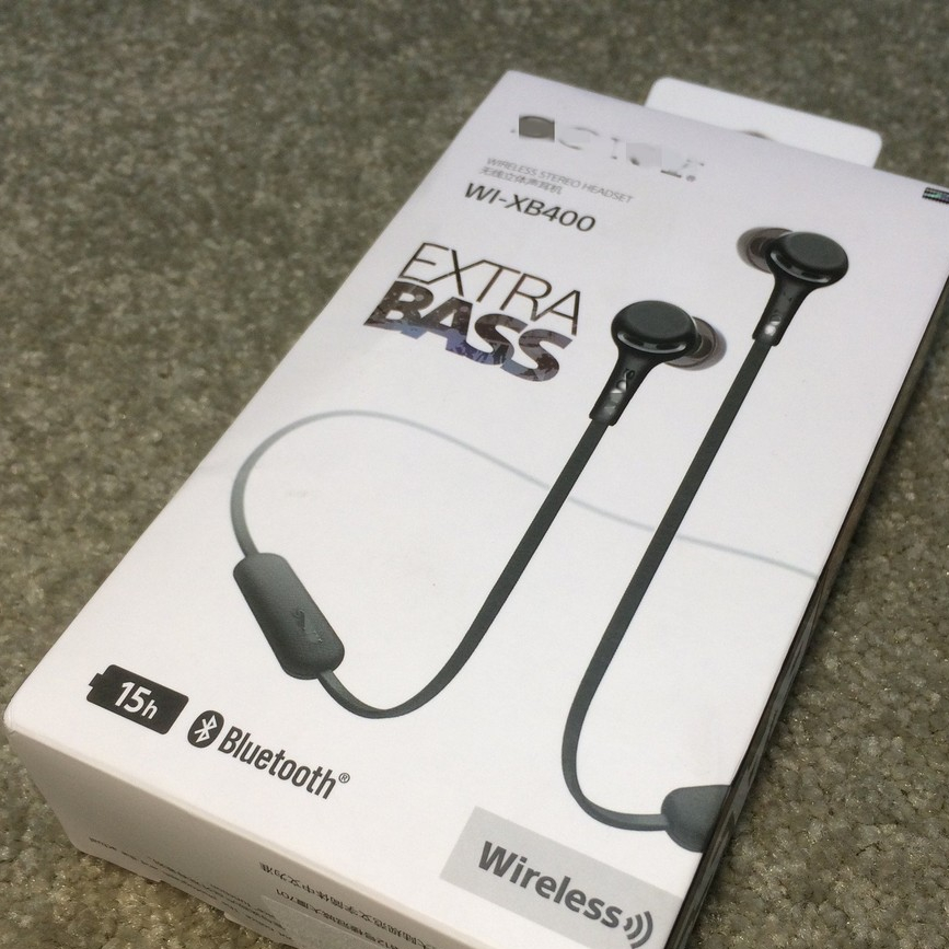 ✨工具小當家✨適用於索尼WI-XB400重低音有線耳機掛脖入耳式運動跑步高品質