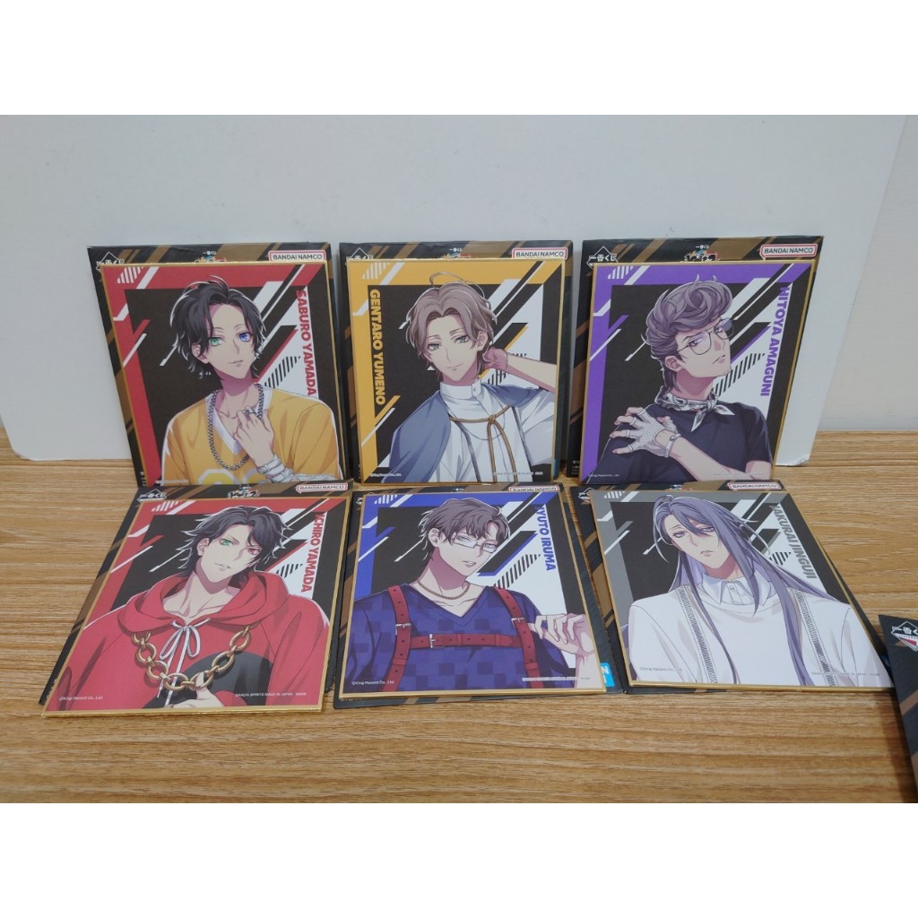 日版現貨 一番賞 催麥 催眠麥克風 T賞 軟膠吊飾 色紙 麻天狼 山田一郎 三郎 銃兎 神宮寺寂雷 夢野幻太郎 天國獄