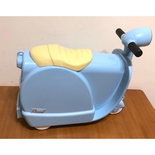 英國 Skoot 史酷得 拉風旅行摩托車 滑步車 兒童騎乘玩具 行李箱附背帶