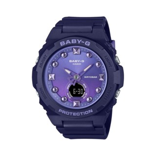 【Baby-G】漸變冬日色調指標數碼手錶BGA-320-2A 42.4mm 現代鐘錶
