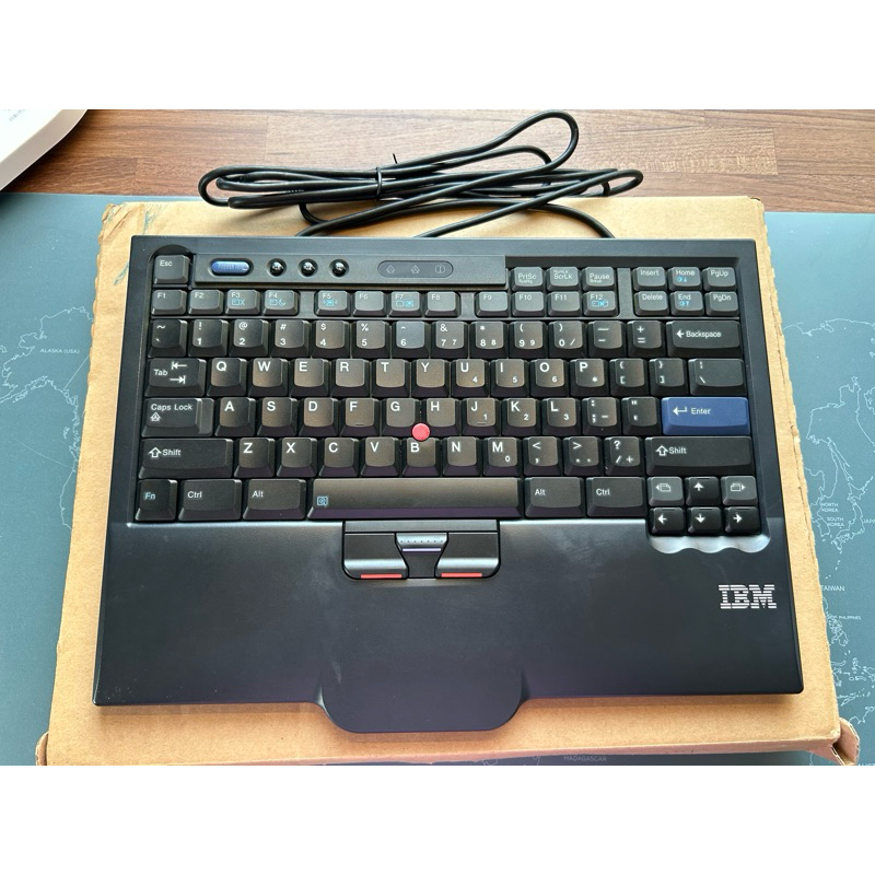 Thinkpad 小紅點鍵盤 SK-8845 有線USB 英文版 二手
