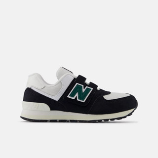 New Balance 574 系列 中大童 休閒鞋 黑 PV574RBG-W