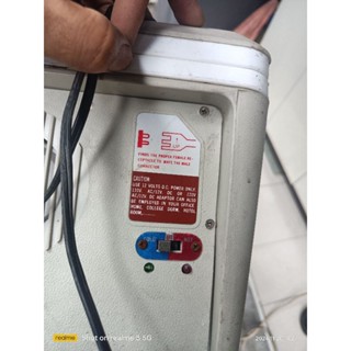 二手正常冷熱冰箱ch12r 行動冰箱12V車用。約8公升