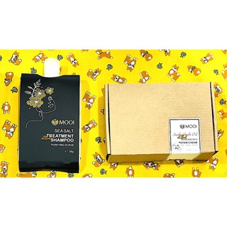 【全新】✿現貨✿ MOOI 海鹽淨化洗髮霜/龜裂滋養修護霜