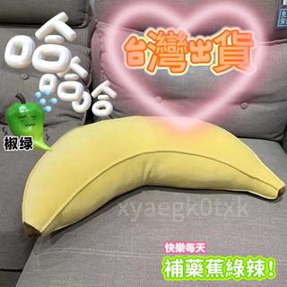 【臺灣出貨】抱枕 小枕頭 靠枕 抱睡枕 玩偶 長抱枕 舒柔 抱枕 香蕉狀 長條 枕靠枕 香蕉抱枕 不要蕉綠！ 拉鏈款