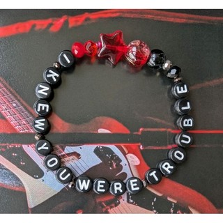 福利品 I knew you were trouble 泰勒絲 友誼手鍊 Taylor Swift bracelets
