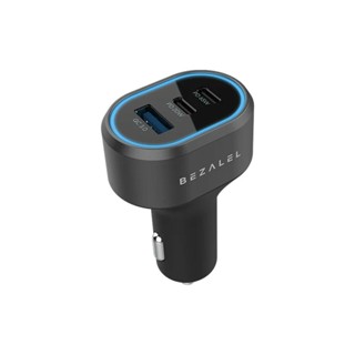 【BEZALEL】倍加能 85W 三孔快充車用充電器 車用充電 點菸孔充電 PD快充 QC快充