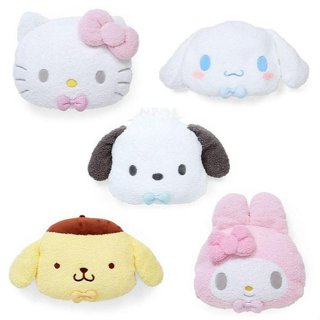 ♥小花花日本精品♥Hello Kitty 美樂蒂 帕恰狗 布丁狗 大耳狗 絨毛 抱枕收納毛毯 冷氣毯 膝上毯 ~ 5