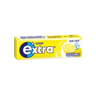 【全新未拆】Extra 益齒達 潔淨無糖口香糖 清檸薄荷 14g．儲存期限2025年