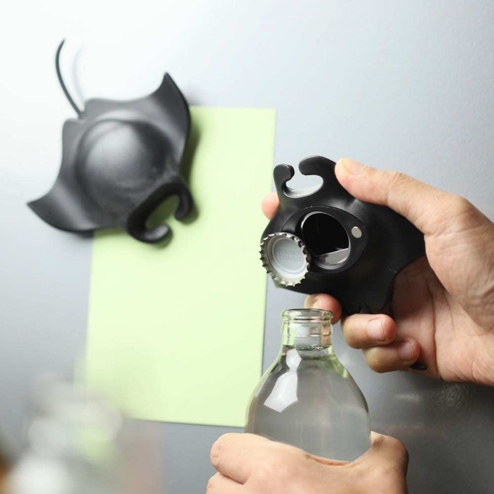 【QUALY】魔鬼魚開瓶器《WUZ屋子-台北》開瓶器 開瓶 造型 冰箱磁鐵 飲料 啤酒