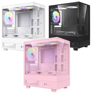 darkFlash大飛 MOTI MINI 鏡之小島 【M-ATX / ITX】全景式機殼/水冷 240mm 鏡之島