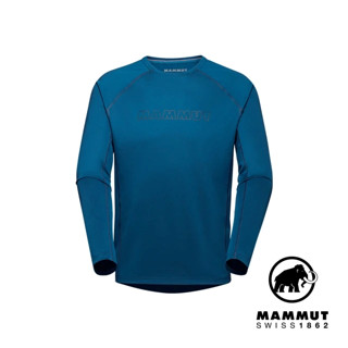 【Mammut 長毛象】Selun FL LOGO長袖排汗衣 1016-01440 男