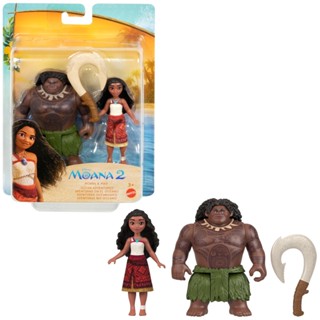 迪士尼海洋奇緣2 迷你角色二入組 娃娃 公仔 正版 美泰兒 Moana