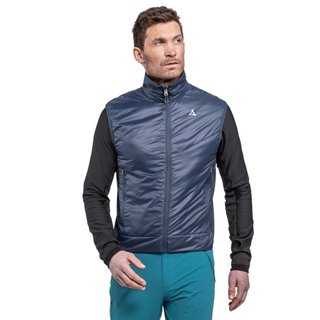 【Schoffel】男化纖防風保暖立領背心/24SL20-23930-[淺灰、海軍藍]