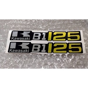 SA321-川崎-125/B1-125正公司K B1125左右側蓋貼紙組