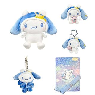 ♥小花花日本精品♥ 大耳狗 抱枕玩偶 絨毛玩偶娃娃 玩偶吊飾 造型髮圈/吊飾 毛毯 星星皇冠系列 ~ 3