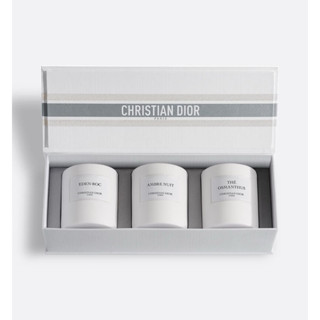 Dior 香氛世家-經典香氛迷你蠟燭3入禮盒組