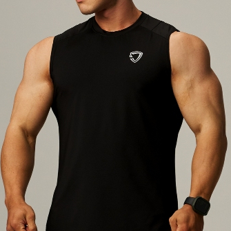 【TeamJoined】盾牌 Train 寬肩背心 運動 背心 健身 重訓 大H 訓練 運動上衣 男背心 男衣服 穿搭
