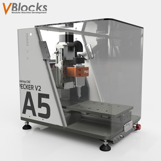 [VBlocks]桌上型雕刻機-Pecker A5-工作室家用CNC-臺灣製造