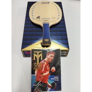 金東（好）體育用品社 蝴蝶牌 BUTTERFLY TIMO BOLL 30週年紀念拍 FL柄 魚鱗紋
