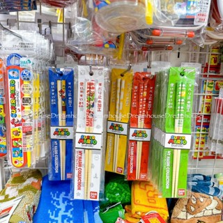 日本帶回 任天堂 超級瑪利 瑪利歐 蘑菇 星星 問號方塊 super mario 木筷 筷子組 環保筷 餐具 環保餐具