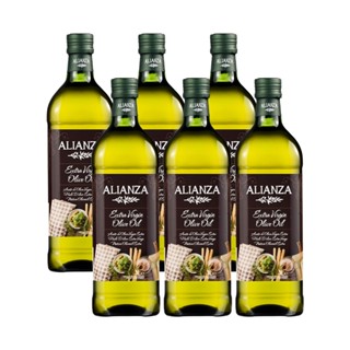 【ALIANZA 艾利安莎】特級冷壓初榨橄欖油 西班牙原瓶進口(1000ml*6入) (團購組合)