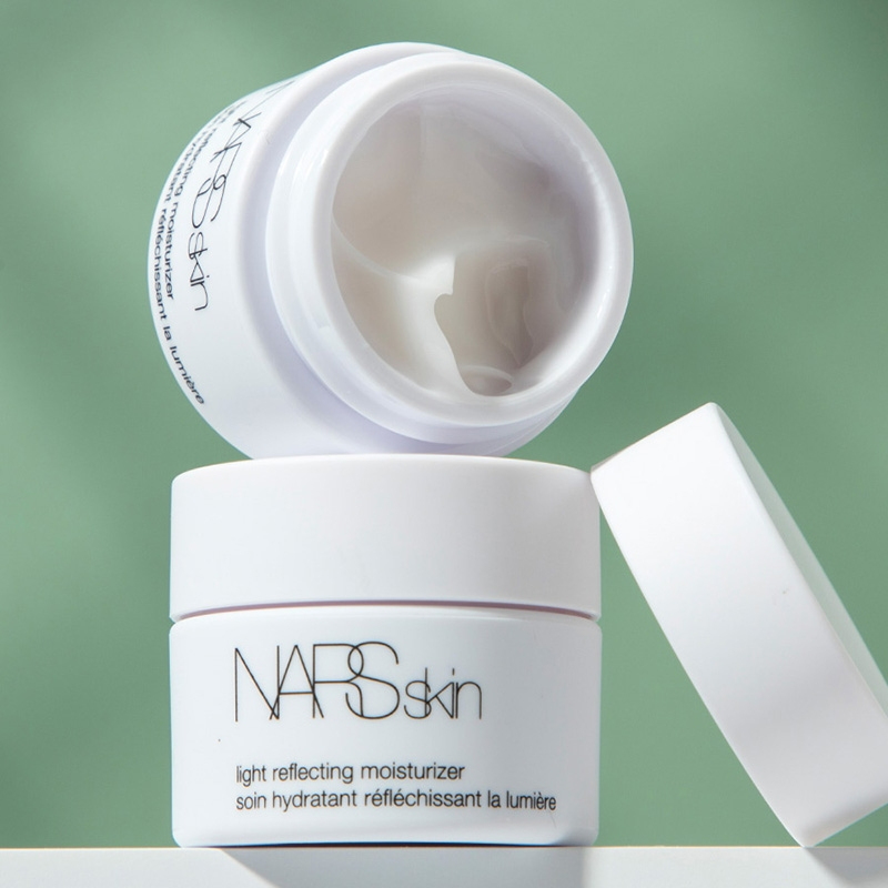 專櫃mini美妝 NARS 鎏光美肌保濕霜14ml 妝前保濕大白霜 裸光賦活彈潤水凝霜 旅行裝輕巧版 Q版小樣縮小版