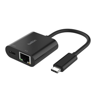 Belkin Connect USB-C至乙太網路+充電轉接器 100W INC019