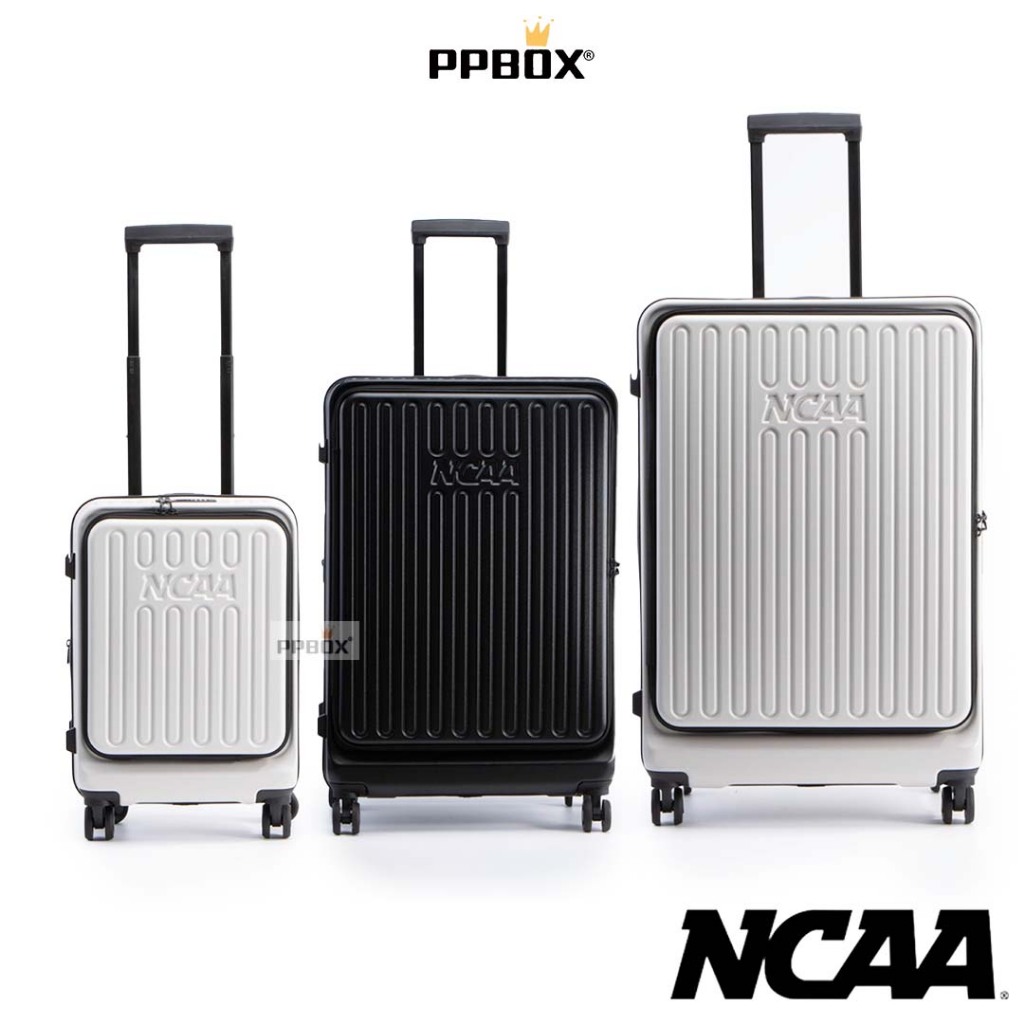 NCAA 上開箱 防盜拉鍊 行李箱【74558803】硬殼箱 海關鎖 商務箱 登機箱 網布隔層 旅行箱 畢業季 禮物