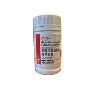 大醫生技-圓酵母穀胱甘肽複方膠囊（30顆）
