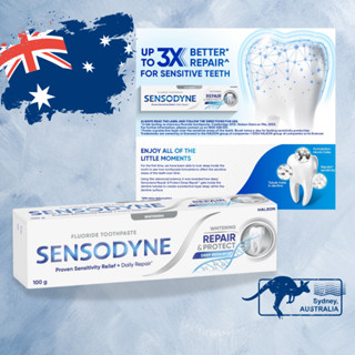 Sensodyne敏感牙痛修復保護美白牙膏100g/敏感牙痛修復保護牙膏100g/敏感牙齒快速緩解超清新牙膏100g