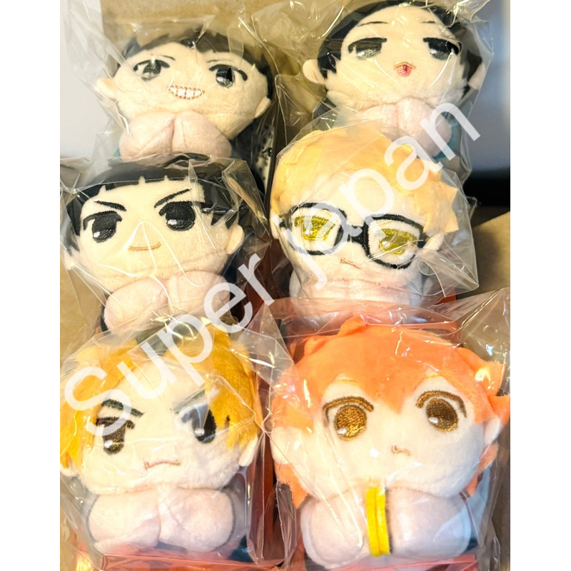 正版排球少年夾手趴娃鑰匙圈吊飾