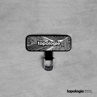 Topologie Strap Adapter 手機掛繩夾片/黑色(新版)