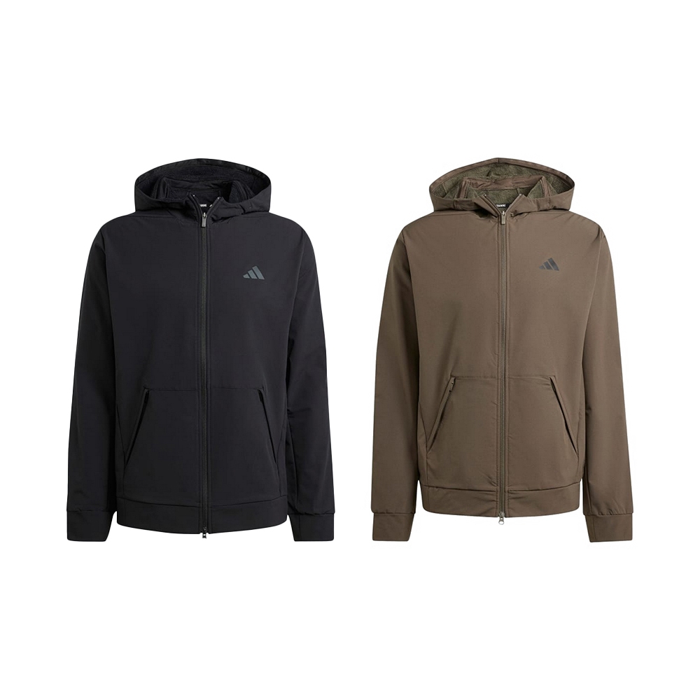 【ADIDAS】愛迪達 D4T CR FULL ZIP 運動 男裝 連帽 外套 -IN5607 IX9059