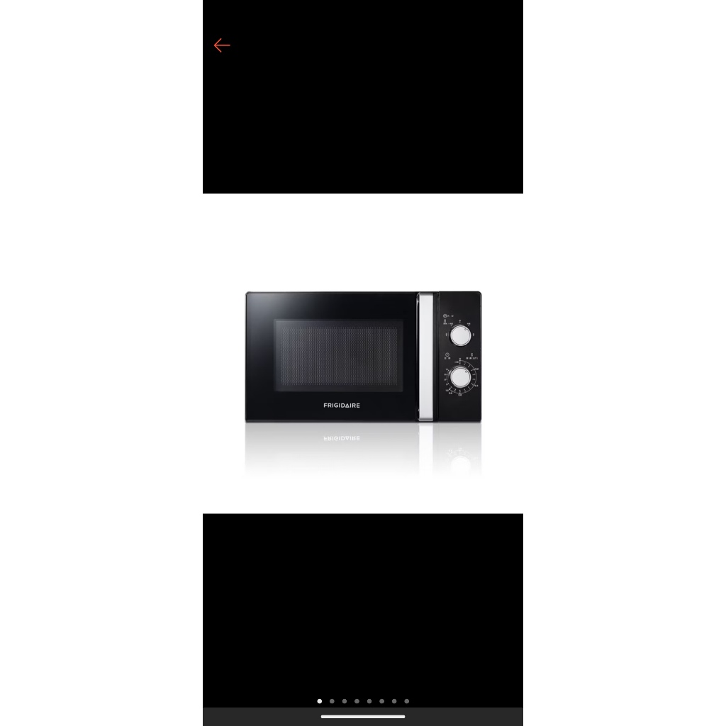 全新 未拆封 【Frigidaire 富及第】20L 質感 美型 復古型微波爐(全新)