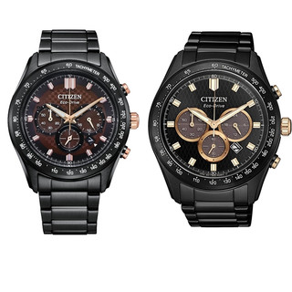 CITIZEN星辰 光動能三眼男鋼表 Chronograph系列 亞洲限定 【Watch On-line Store】