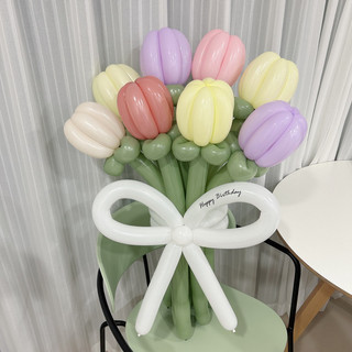 Omo!Omo!ballon氣球花束 訂製 馬卡龍色系 氣球花束