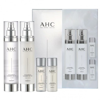 韓國AHC 玻尿酸 神仙水 套組 化妝水 乳液 100ml / 30ml 保濕 禮盒 4件組 最新第5代 韓國國際版