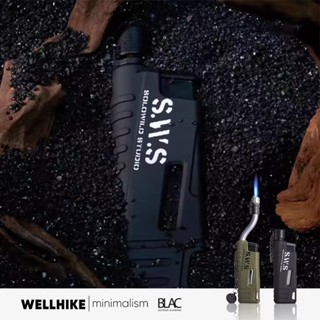 【BLAC駭客】SWS戰術風格伸縮防風點火器 可伸縮彎曲調整角度