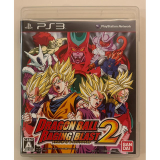 二手 PS3遊戲片 日版 七龍珠 迅猛炸裂 2 Dragon Ball: Raging Blast 2