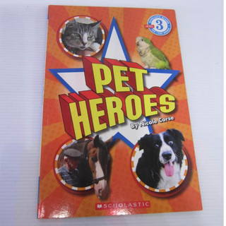 「二手書」Scholastic reader Pet Heroes level 3 英文讀本 Corse